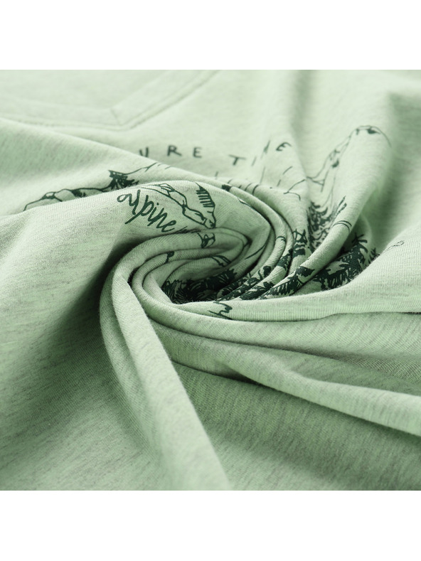 ALPINE PRO Ženska funkcionalna majica s cool-dry ALPINE PRO GREMA 2 pistachio varianta pa