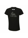 ALPINE PRO Ženska bombažna majica bob a bobek ALPINE PRO BOBBA black