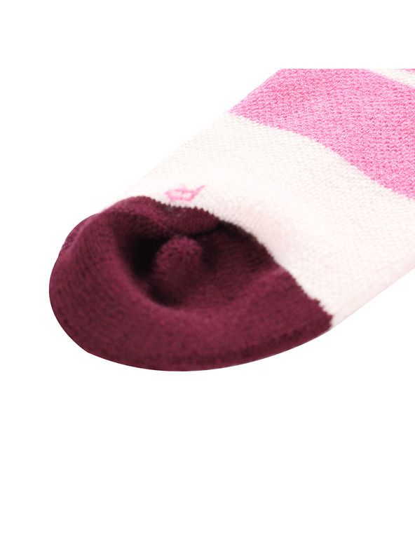 ALPINE PRO Otroške smučarske nogavice iz merino volne ALPINE PRO SKYRO light lilac