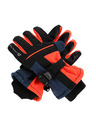 ALPINE PRO Otroške rokavice z membrano ptx ALPINE PRO LORDO 2 neon red
