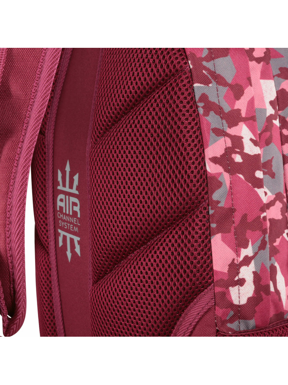 ALPINE PRO Otroški šolski nahrbtnik s svetečim logotipom 25l ALPINE PRO NERAX anemone