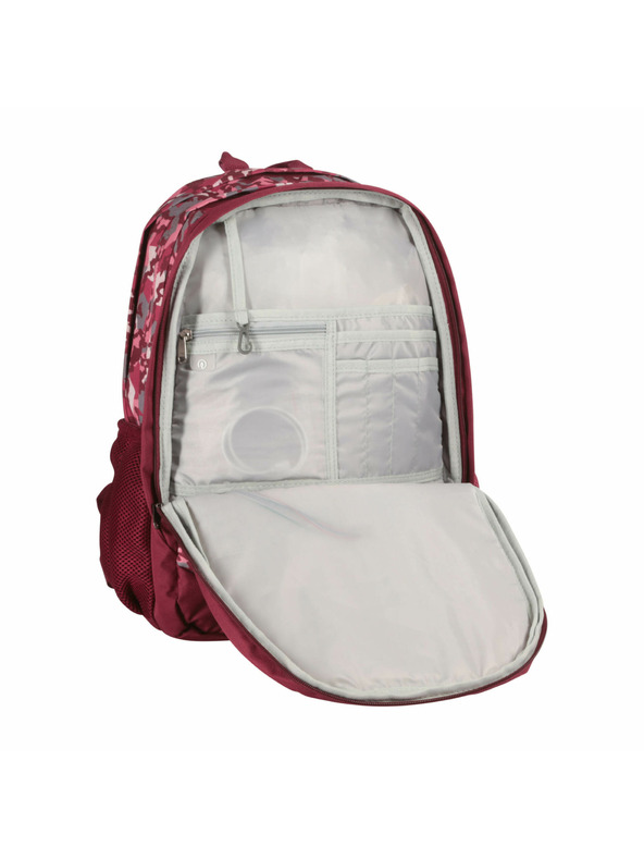 ALPINE PRO Otroški šolski nahrbtnik s svetečim logotipom 25l ALPINE PRO NERAX anemone