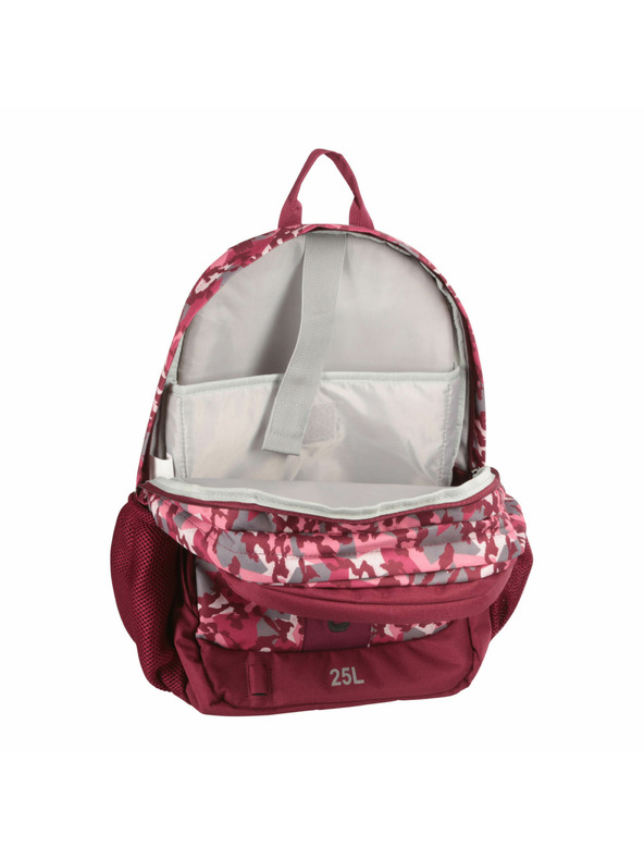 ALPINE PRO Otroški šolski nahrbtnik s svetečim logotipom 25l ALPINE PRO NERAX anemone