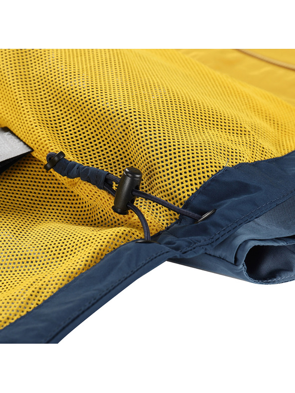 ALPINE PRO Otroška jakna z ptx membrano ALPINE PRO NOREMO 3 lemon curry