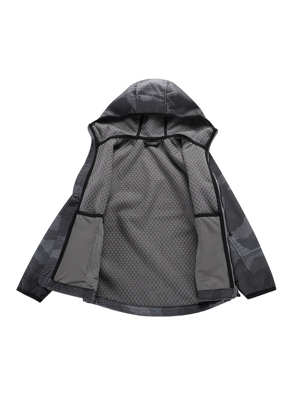 ALPINE PRO Otroška softshell jakna z membrano ALPINE PRO EZORO black varianta pa