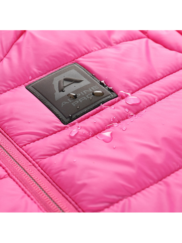 ALPINE PRO Otroška obojestanska jakna hi-therm ALPINE PRO DOUWO fuchsia fedora varianta pb