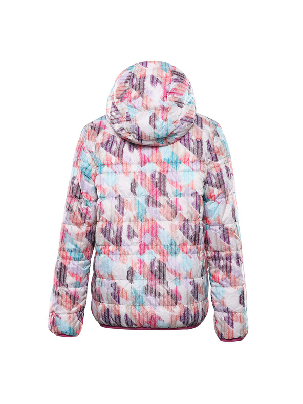 ALPINE PRO Otroška obojestanska jakna hi-therm ALPINE PRO DOUWO fuchsia fedora varianta pb