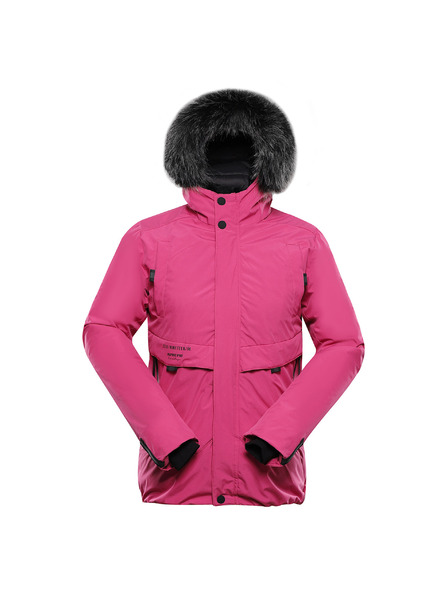 ALPINE PRO Otroška jakna z membrano ptx ALPINE PRO WERDO 2 fuchsia fedora