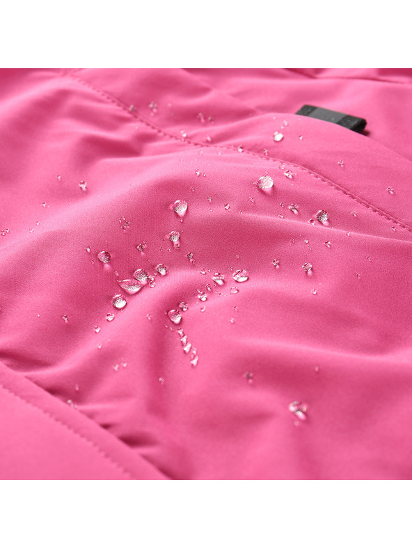 ALPINE PRO Otroška jakna z membrano ptx ALPINE PRO WERDO 2 fuchsia fedora