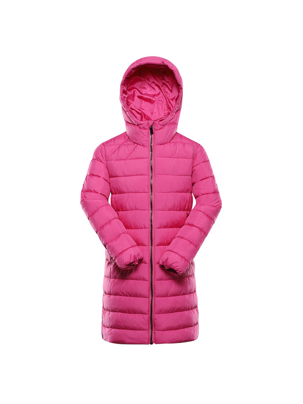 ALPINE PRO Otroška zimska ultralahka jakna ALPINE PRO DEFRO fuchsia fedora