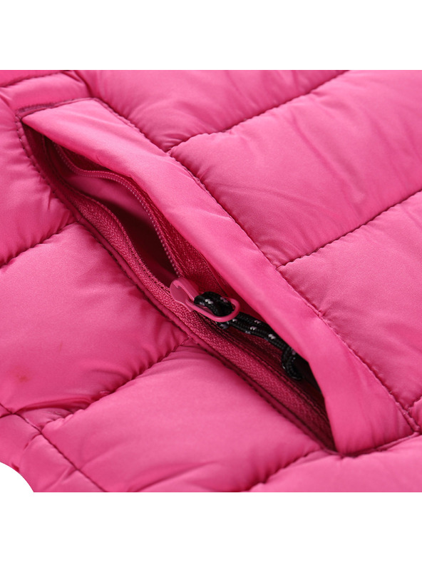 ALPINE PRO Otroška zimska ultralahka jakna ALPINE PRO DEFRO fuchsia fedora