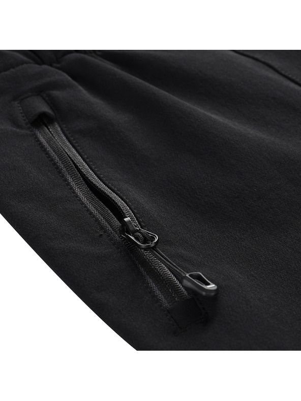 ALPINE PRO Otroške hlače z vodoodporno obdelavo dwr ALPINE PRO HURFO 2 black