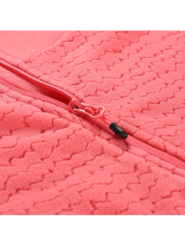 ALPINE PRO Otroška topla jopica iz mikroflisa ALPINE PRO SIUSO 3 calypso coral