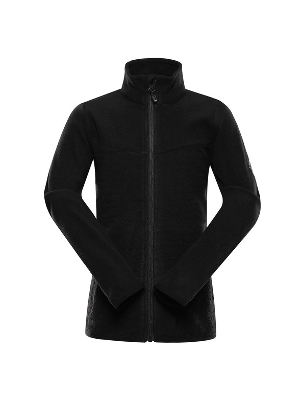 ALPINE PRO Otroška topla jopa iz mikroflisa ALPINE PRO SIUSO 3 black