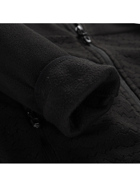 ALPINE PRO Otroška topla jopa iz mikroflisa ALPINE PRO SIUSO 3 black