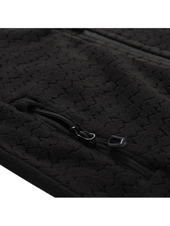 ALPINE PRO Otroška topla jopa iz mikroflisa ALPINE PRO SIUSO 3 black