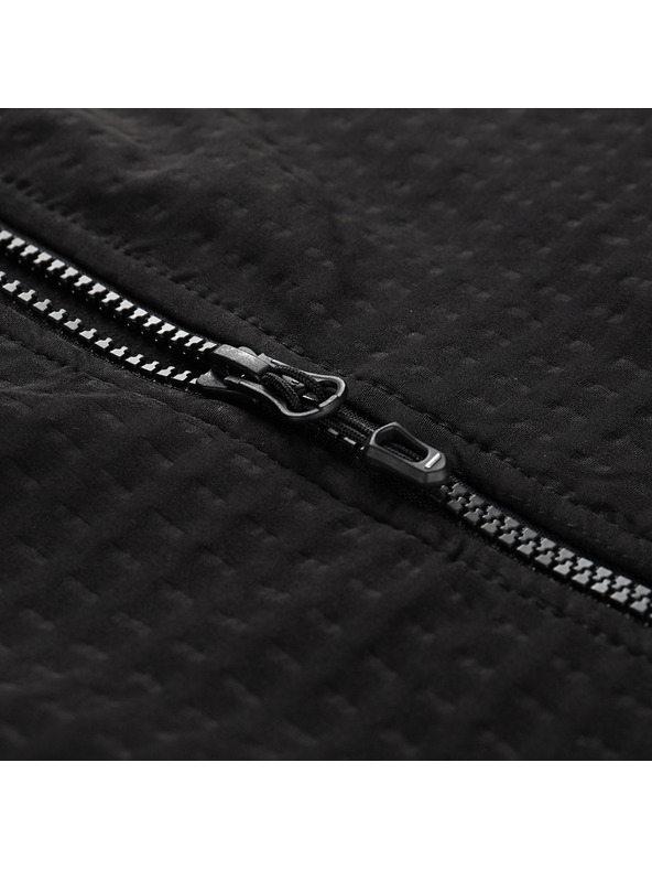 ALPINE PRO Otroška hitrosušeča jopa s prostretch ALPINE PRO QUERTO 2 black