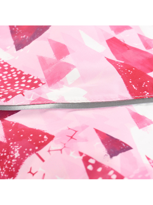 ALPINE PRO Otroška kombinezonda z membrano ptx snow ALPINE PRO KIREMO neon knockout pink različica pa