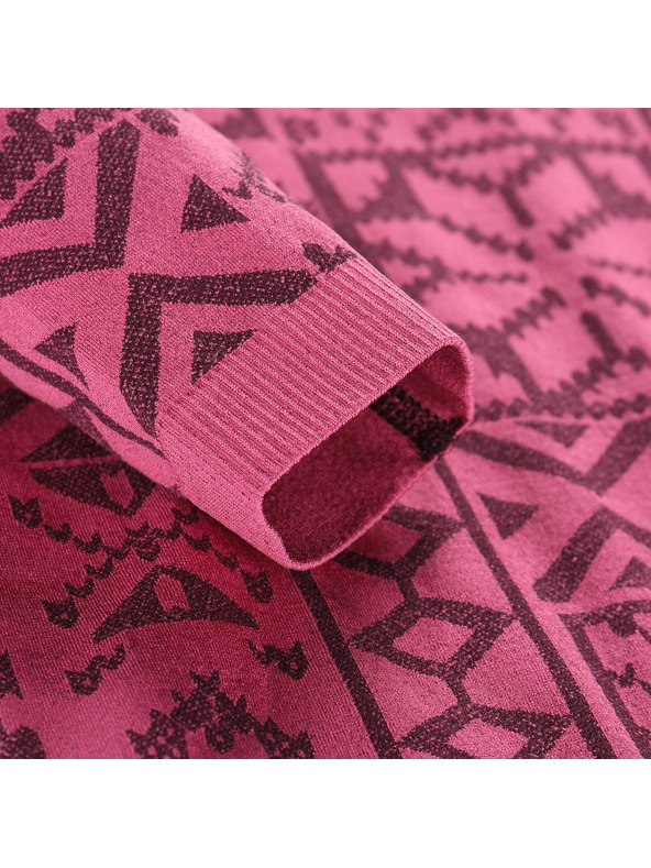 ALPINE PRO Otroško funkcionalno perilo - majica ALPINE PRO SEAMO fuchsia fedora