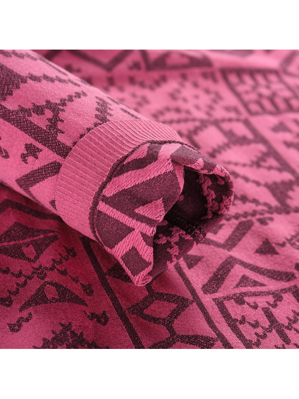 ALPINE PRO Otroško funkcionalno perilo - majica ALPINE PRO SEAMO fuchsia fedora