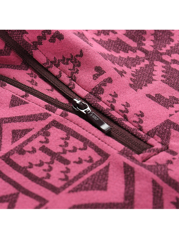 ALPINE PRO Otroško funkcionalno perilo - majica ALPINE PRO SEAMO fuchsia fedora