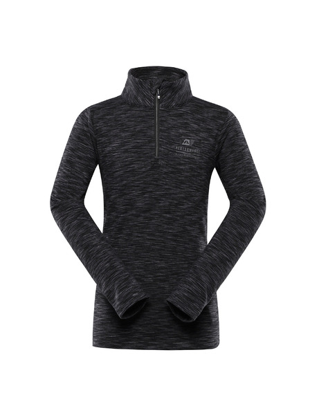 ALPINE PRO Otroški hitrosušeči pulover ALPINE PRO QADO black