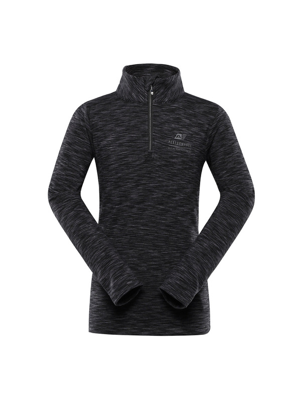 ALPINE PRO Otroški hitrosušeči pulover ALPINE PRO QADO black