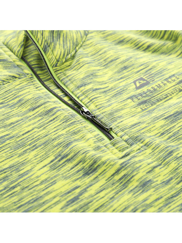 ALPINE PRO Otroški hitrosušeči pulover ALPINE PRO QADO sulphur spring