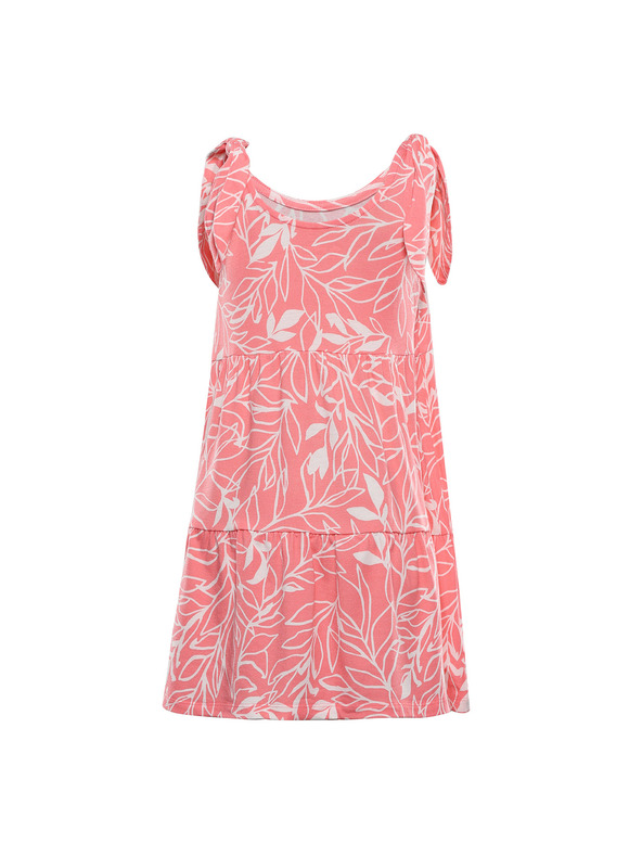 ALPINE PRO Otroške poletne obleke ALPINE PRO ARENO georgia peach varianta pb