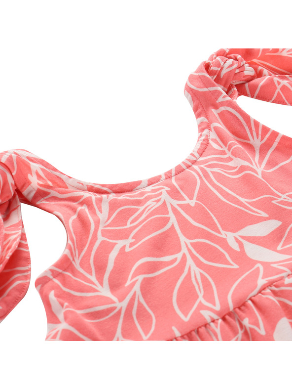 ALPINE PRO Otroške poletne obleke ALPINE PRO ARENO georgia peach varianta pb