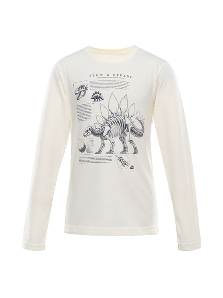 ALPINE PRO Otroška majica iz organske bombaževine ALPINE PRO ECCO 2 creme varianta pf