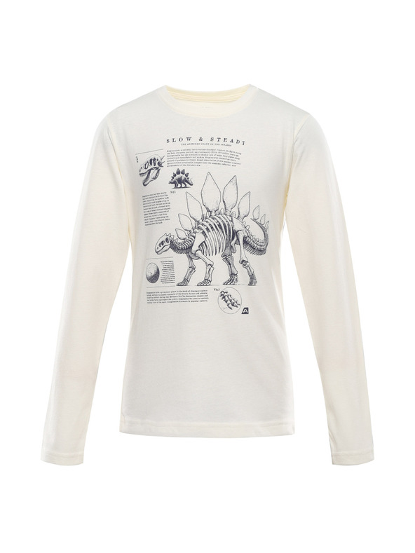 ALPINE PRO Otroška majica iz organske bombaževine ALPINE PRO ECCO 2 creme varianta pf