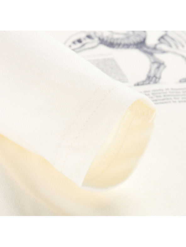 ALPINE PRO Otroška majica iz organske bombaževine ALPINE PRO ECCO 2 creme varianta pf