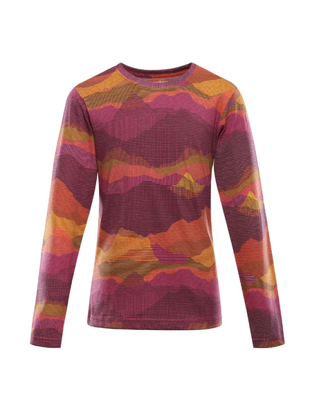 ALPINE PRO Otroška majica iz organske bombaževine ALPINE PRO ECCO 2 fuchsia fedora varianta pa