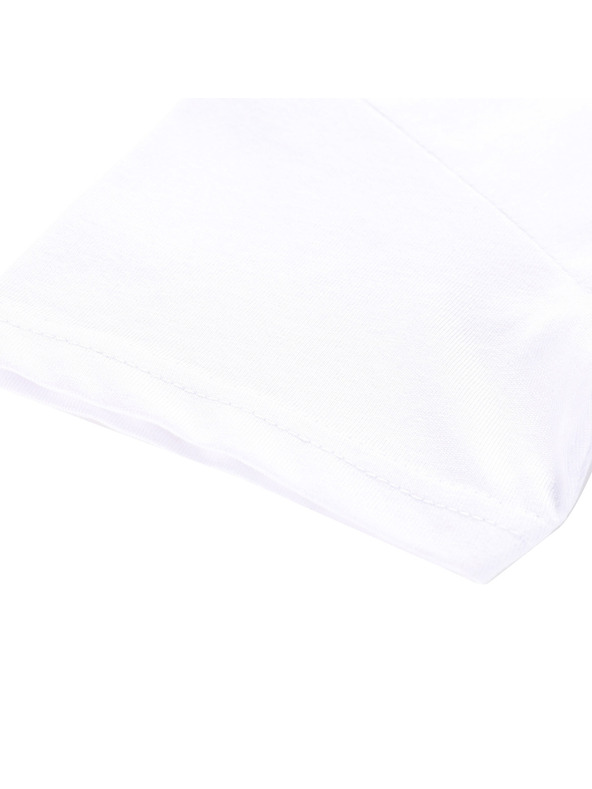 ALPINE PRO Otroška majica iz organske bombažne tkanine ALPINE PRO ECOMO 3 bela varianta pc