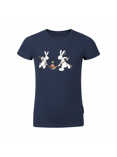 ALPINE PRO Otroška bombažna majica bob in bobek ALPINE PRO BOBBO moonlit ocean