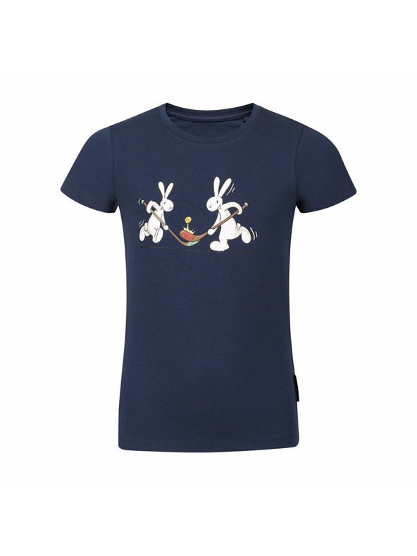 ALPINE PRO Otroška bombažna majica bob in bobek ALPINE PRO BOBBO moonlit ocean