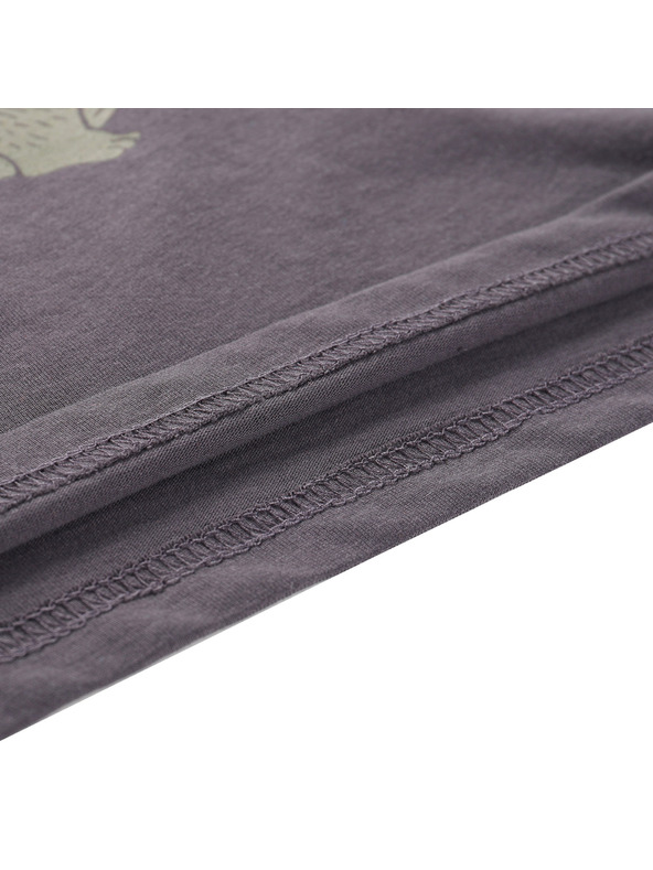 ALPINE PRO Otroška majica iz organske bombažne ALPINE PRO ECOMO 3 obsidian varianta pa