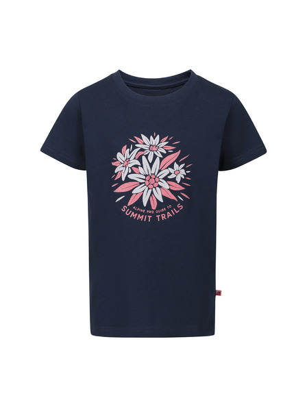 ALPINE PRO Otroška hitrosušeča majica s cool-dry ALPINE PRO DALLO 3 moonlit ocean varianta pa