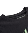 ALPINE PRO Otroška hitrosušeča majica s cool-dry ALPINE PRO DALLO 3 črna varianta pb