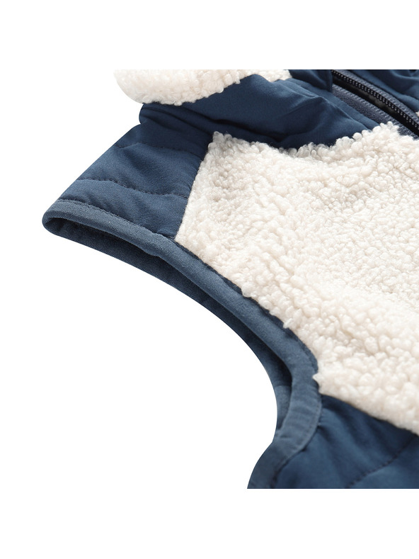 ALPINE PRO Otroški flis brezrokavnik ALPINE PRO OFESO moonbeam