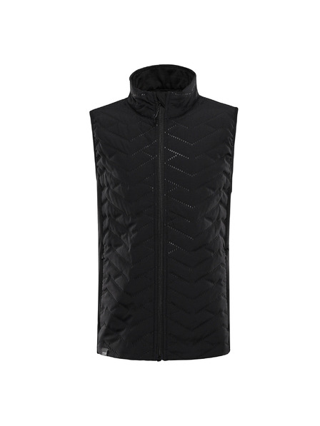 ALPINE PRO Otroški topli brezrokavnik z odsevnimi elementi ALPINE PRO BERFO 2 black