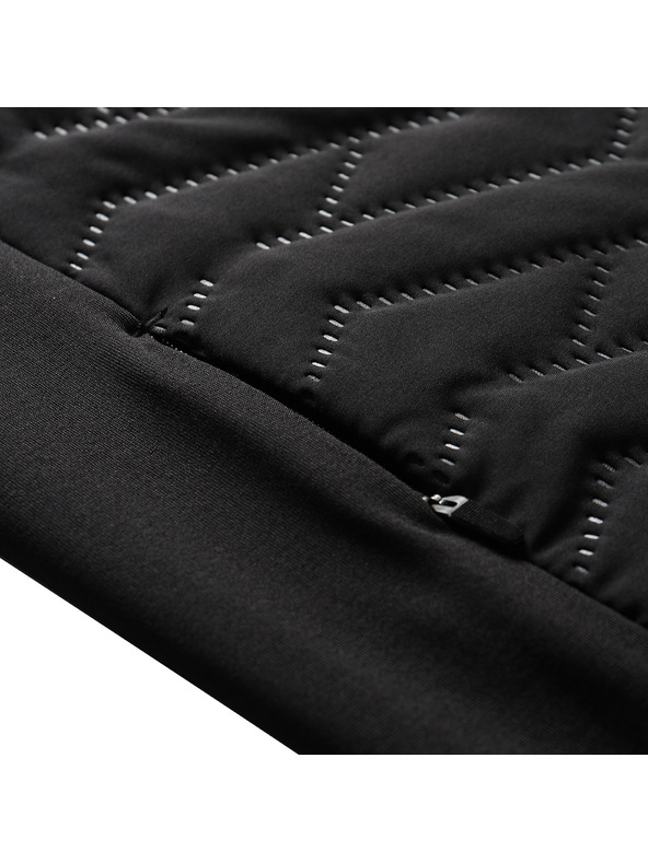 ALPINE PRO Otroški topli brezrokavnik z odsevnimi elementi ALPINE PRO BERFO 2 black