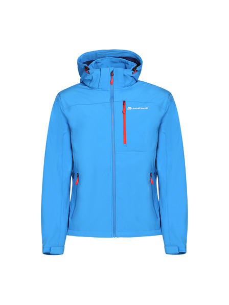 ALPINE PRO Moška softshell jakna z membrano ALPINE PRO DERAF blue aster