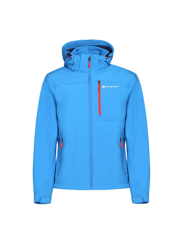 ALPINE PRO Moška softshell jakna z membrano ALPINE PRO DERAF blue aster
