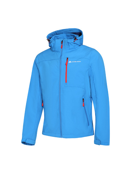 ALPINE PRO Moška softshell jakna z membrano ALPINE PRO DERAF blue aster