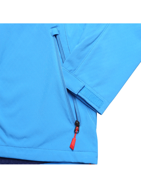 ALPINE PRO Moška softshell jakna z membrano ALPINE PRO DERAF blue aster