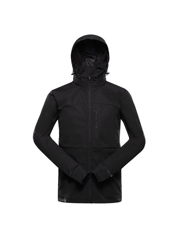 ALPINE PRO Moška softshell jakna z membrano ALPINE PRO UKEB 2 black