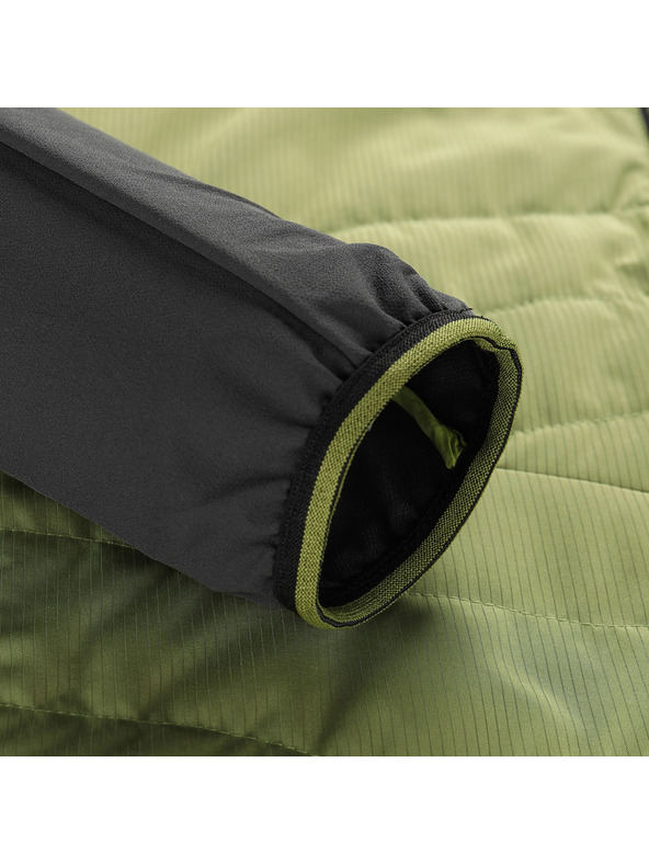 ALPINE PRO Moška podložena jakna z dwr obdelavo ALPINE PRO MORGEN turtle green