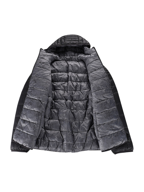 ALPINE PRO Moška obojstranska hi-therm jakna ALPINE PRO EROM black različica pa